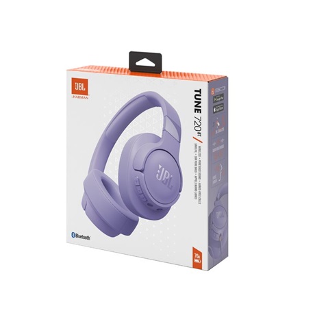 Jbl TUNE 720BT LILA FEJHALLGATÓ BLUETOOTH