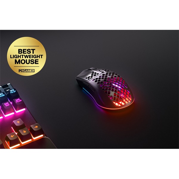 Steelseries Aerox 3 Wireless (2022) Edition vezeték nélküli egér fekete (62612)