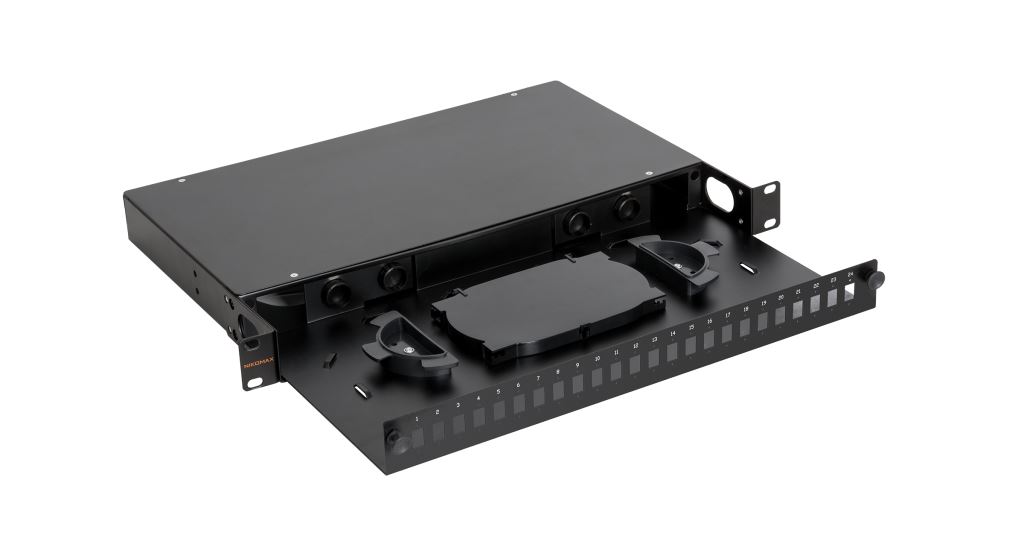 Nikomax optikai patch panel 48 port 1U 19" fekete (NMF-RP48LC-CS-1U-BK) Nikomax optikai patch panel 48 port 1U 19" fekete (NMF-RP48LC-CS-1U-BK)