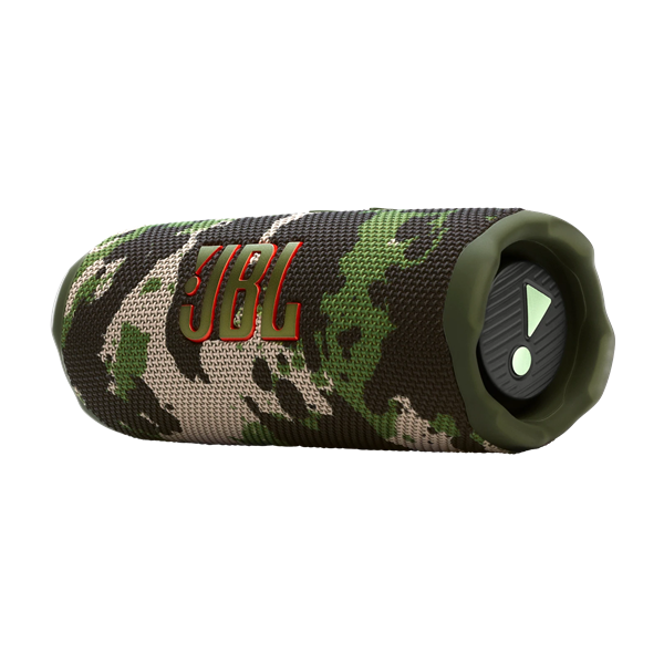 JBL FLIP 7 SQUAD Hordozható vízálló Bluetooth hangszóró Terepmintás