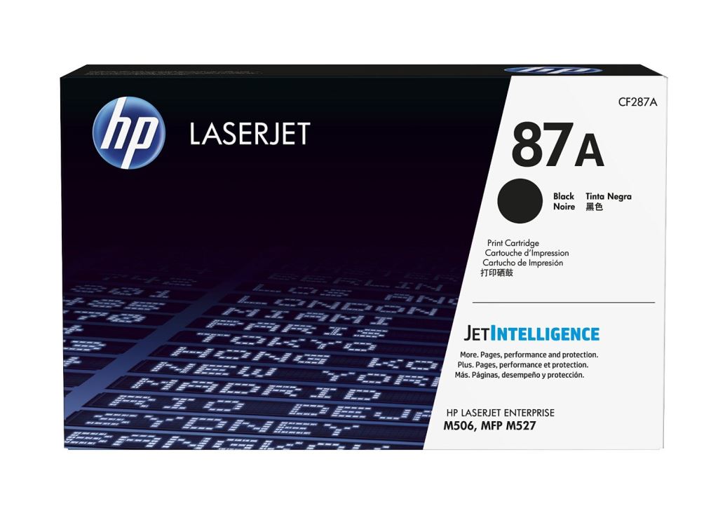 HP CF287A (87A) fekete toner HP CF287A (87A) fekete toner