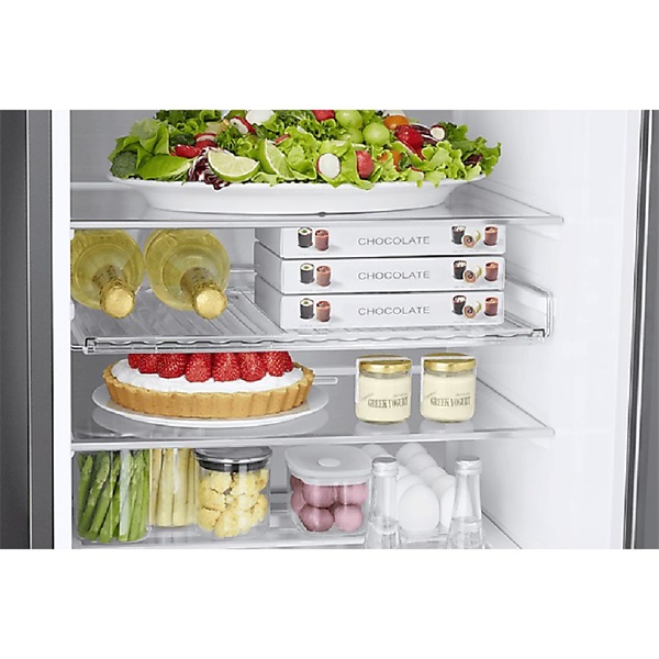 Samsung RB38C600CS9/EF inox alulfagyasztós hűtőszekrény