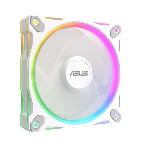 Asus Prime MR120 ARGB Reverse ház hűtő ventilátor Fehér