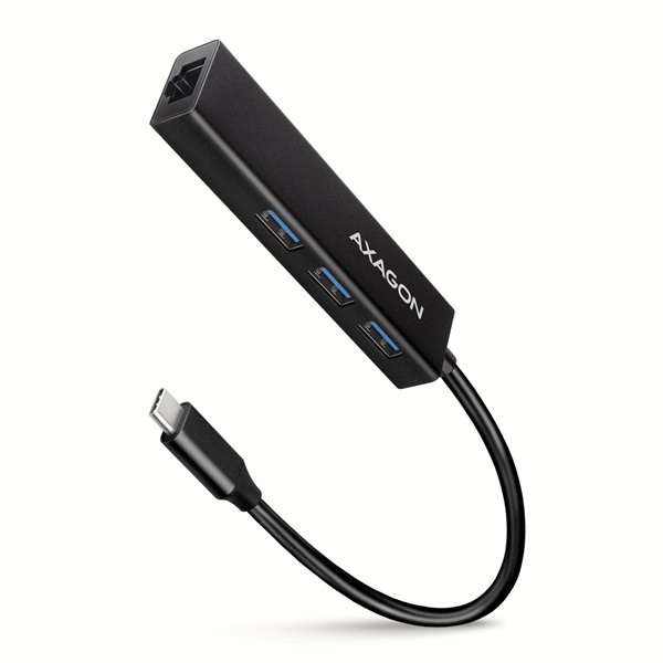 Axagon HMC-GL3A SuperSpeed USB3.2 Gen 1 C hub + Gigabit LAN Axagon HMC-GL3A SuperSpeed USB3.2 Gen 1 C hub + Gigabit LAN