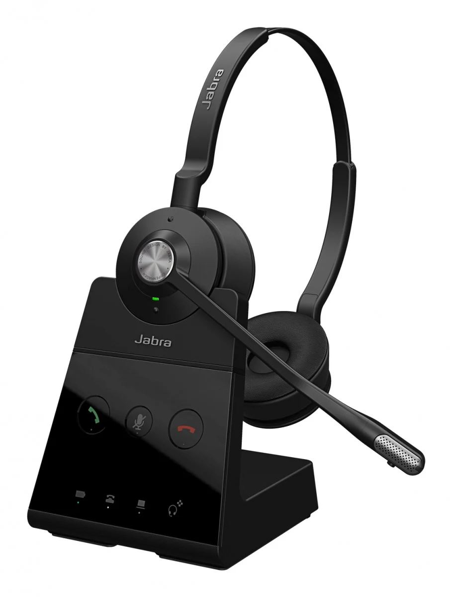 Jabra Engage 65 SE Stereo vezeték nélküli headset fekete (9659-553-111)