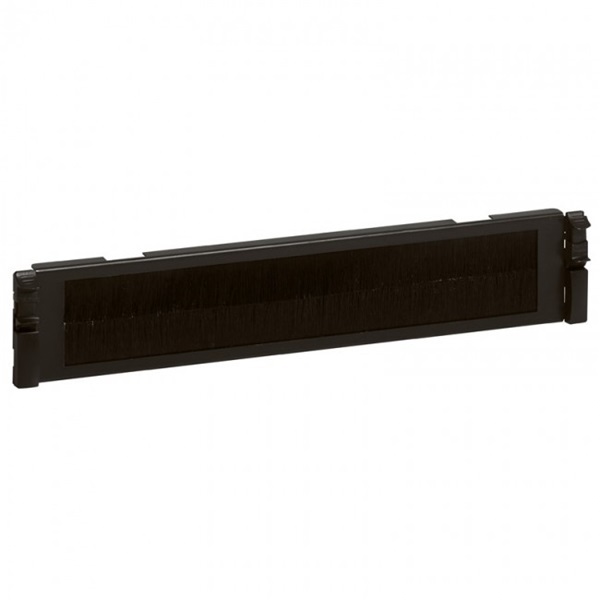 Legrand 046531 2U 19" átmenő kivágással gyorspánttal rögzítés vízszintes fésűs rendező panel Legrand 046531 2U 19" átmenő kivágással gyorspánttal rögzítés vízszintes fésűs rendező panel