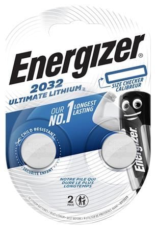 Energizer Ultimate gombelem 3V CR2032 (2db/csomag) (E301319301) Energizer Ultimate gombelem 3V CR2032 (2db/csomag) (E301319301)