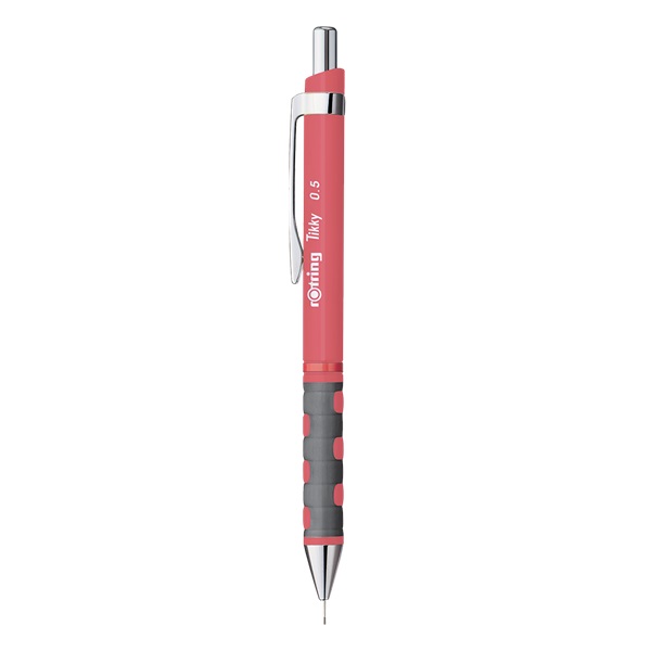 Nyomósirón, 0,5 mm, ROTRING "Tikky", tearózsa Nyomósirón, 0,5 mm, ROTRING "Tikky", tearózsa
