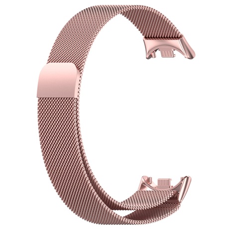 Mybandz 29002 MI BAND 8 - MILÁNÓI MÁGNESES FÉM ÓRASZÍJ - PINK-ARANY Mybandz 29002 MI BAND 8 - MILÁNÓI MÁGNESES FÉM ÓRASZÍJ - PINK-ARANY