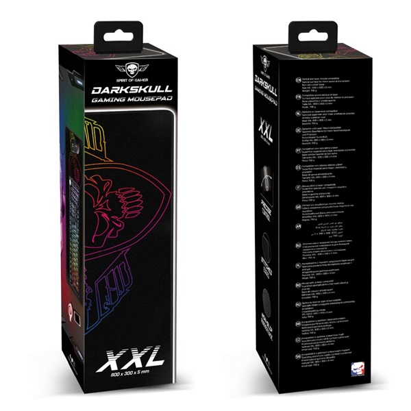 Spirit Of Gamer Darkskull - XXL egérpad fekete (SOG-PAD02XXL) Spirit Of Gamer Darkskull - XXL egérpad fekete (SOG-PAD02XXL)