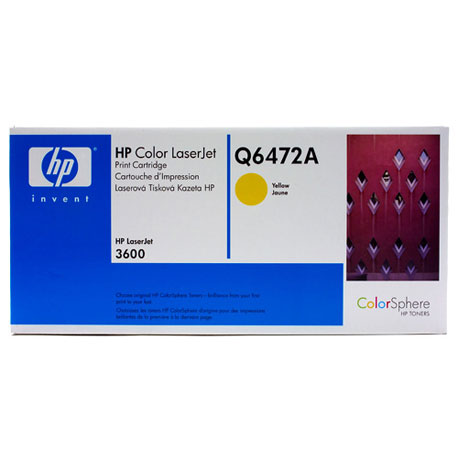 HP Q6472A sárga toner