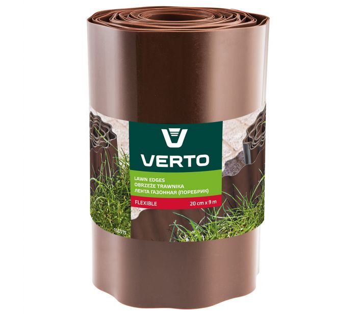 Verto 15G515 Ágyásszegély 20cm 9m barna Verto 15G515 Ágyásszegély 20cm 9m barna