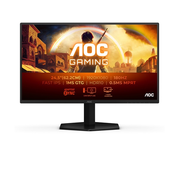 AOC 25G42E Gaming 180Hz IPS  24,5" monitor