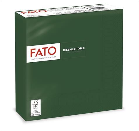 Fato Smart Table szalvéta 33x33cm (50 db/csomag) zöld (82622300) Fato Smart Table szalvéta 33x33cm (50 db/csomag) zöld (82622300)