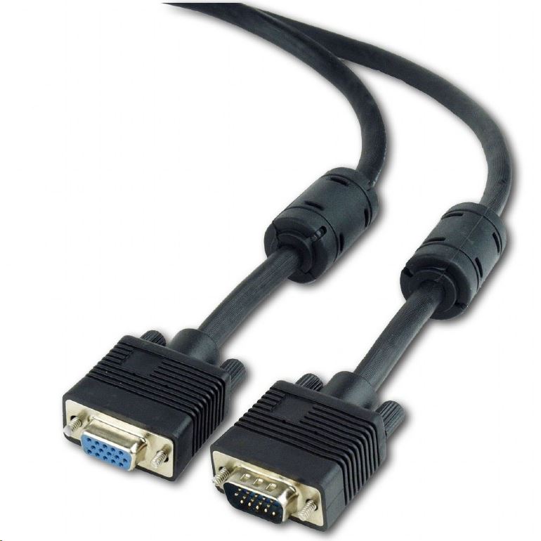 Gembird Cablexpert VGA hosszabbító kábel 10m (CC-PPVGAX-10M-B) Gembird Cablexpert VGA hosszabbító kábel 10m (CC-PPVGAX-10M-B)