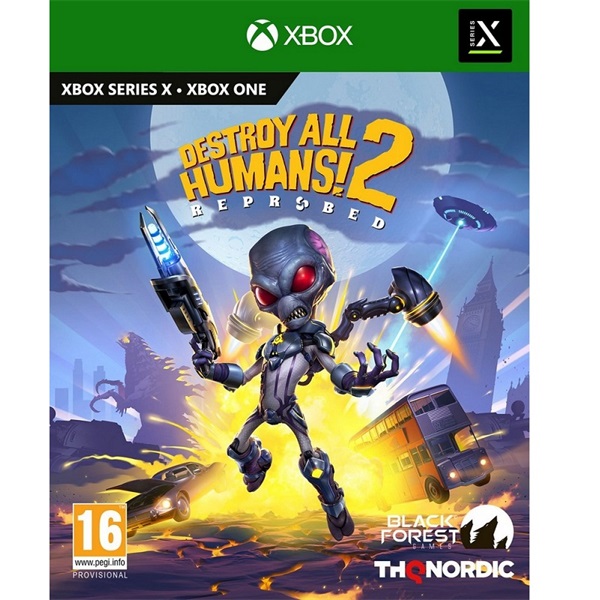 Destroy All Humans! 2 - Reprobed Xbox Series X játékszoftver Destroy All Humans! 2 - Reprobed Xbox Series X játékszoftver