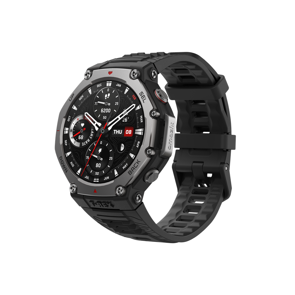 Amazfit T-Rex 3 Okosóra Fekete