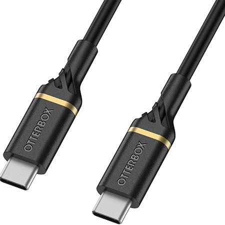 OtterBox USB-C - USB-C gyorstöltő kábel 1m fekete (78-52541)
