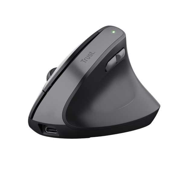 Trust 25145 Bayo II Ergonomic vezeték nélküli fekete egér Trust 25145 Bayo II Ergonomic vezeték nélküli fekete egér