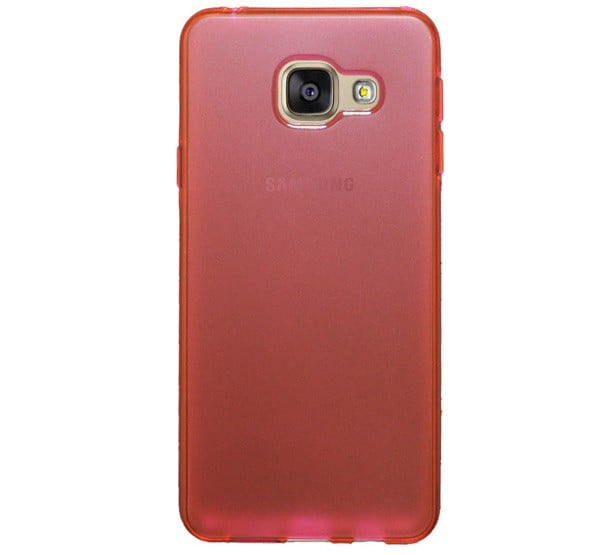 Szilikon telefonvédő (matt) RÓZSASZÍN [Samsung Galaxy A3 (2016) SM-A310F]