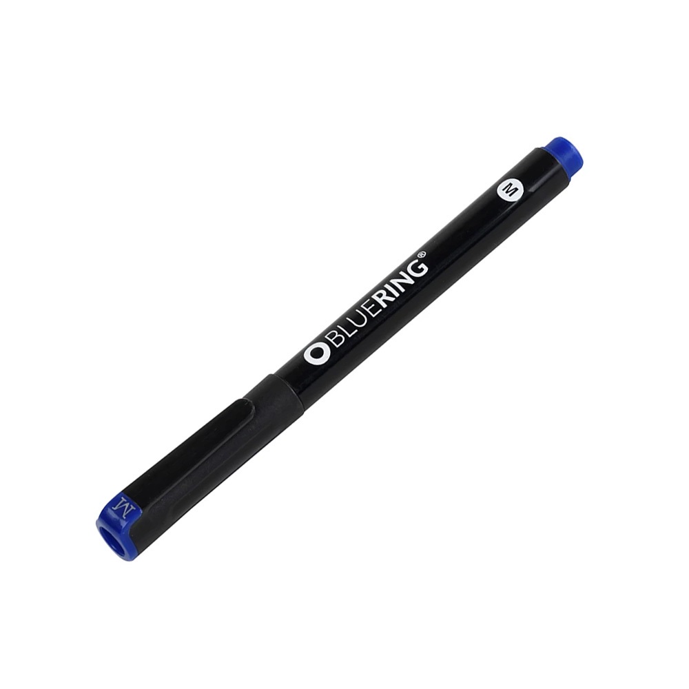 Bluering Rostirón, tűfilc alkoholos 1mm, OHP  M kék