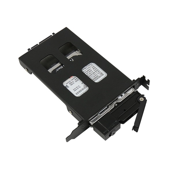 Chieftec CMR-125 HDD/SSD 1xPCI Slot for 1x2,5" Fekete
