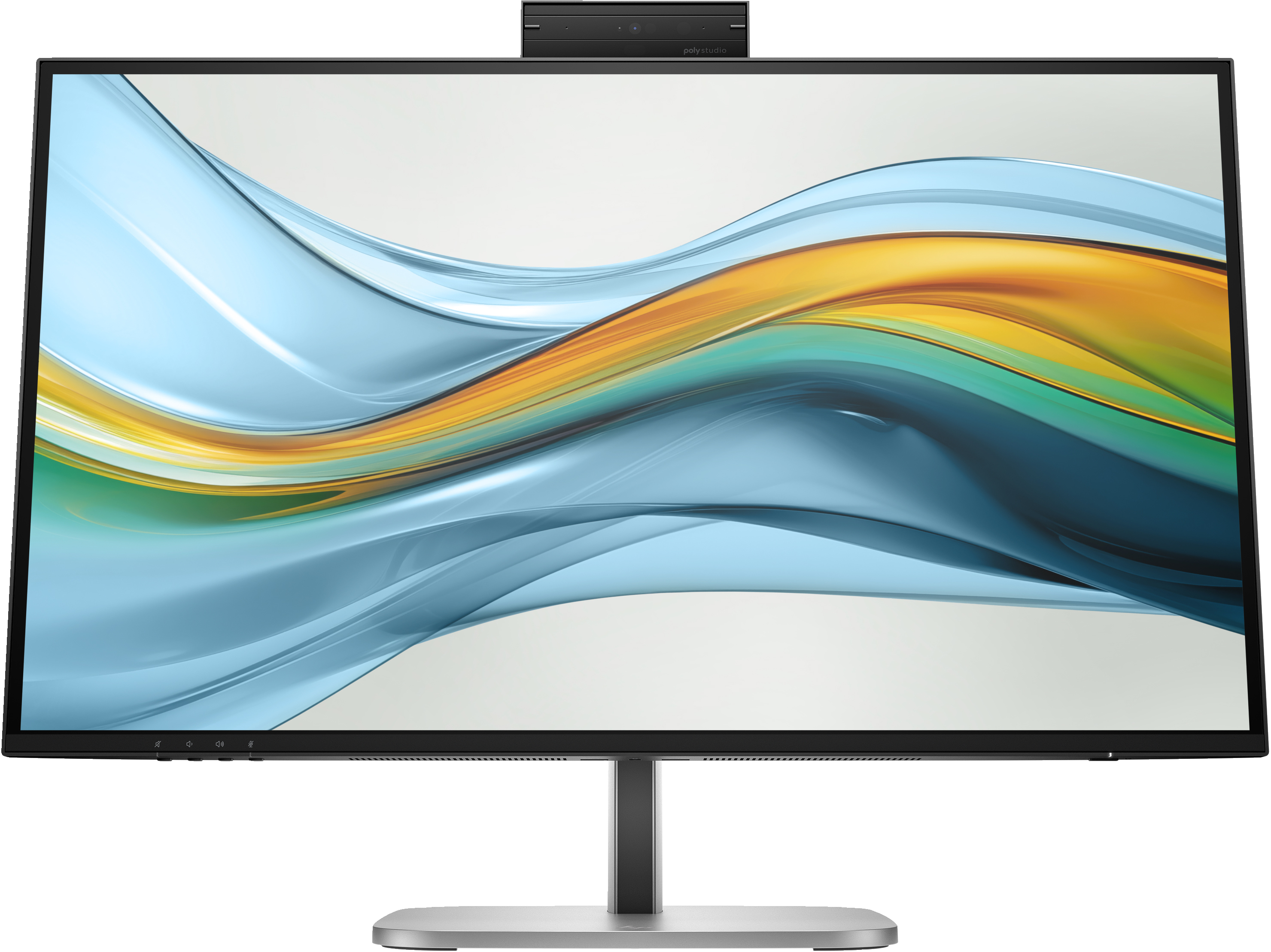 HP 27" S5 Pro 527pm Monitor - 2560x1440, QHD, LED, IPS, 100Hz, 5ms, Hangszóró, LAN, Pivot, WEBCAM, Fekete-ezüst