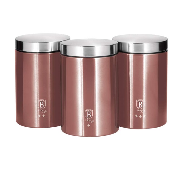 Berlinger Haus BH/6270 pink 3 részes tároló szett Berlinger Haus BH/6270 pink 3 részes tároló szett
