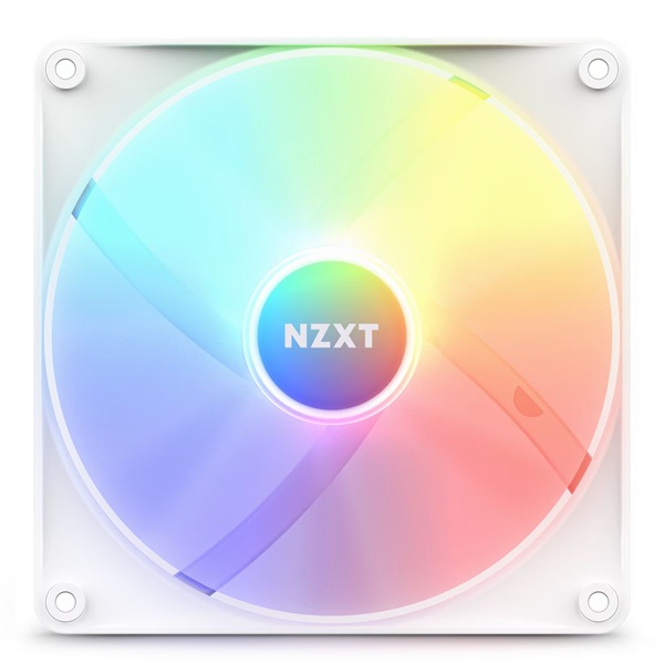 NZXT F120 RGB Core ház hűtő ventilátor Fehér