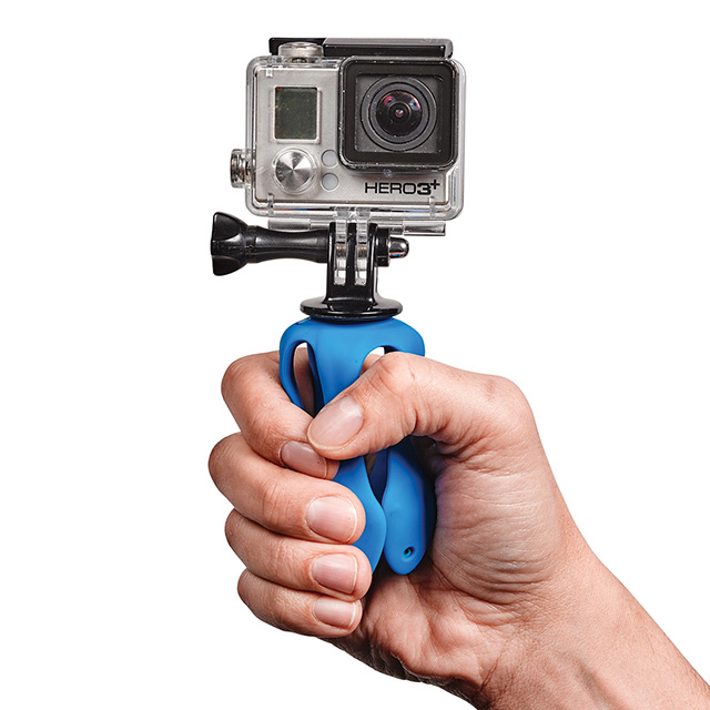 Miggö Splat Flexible állvány Go-Pro és akciókamerákhoz, Kék
