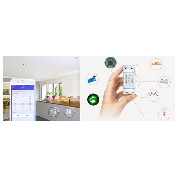 GoSund SW3 Smart Wi-Fi kapcsoló