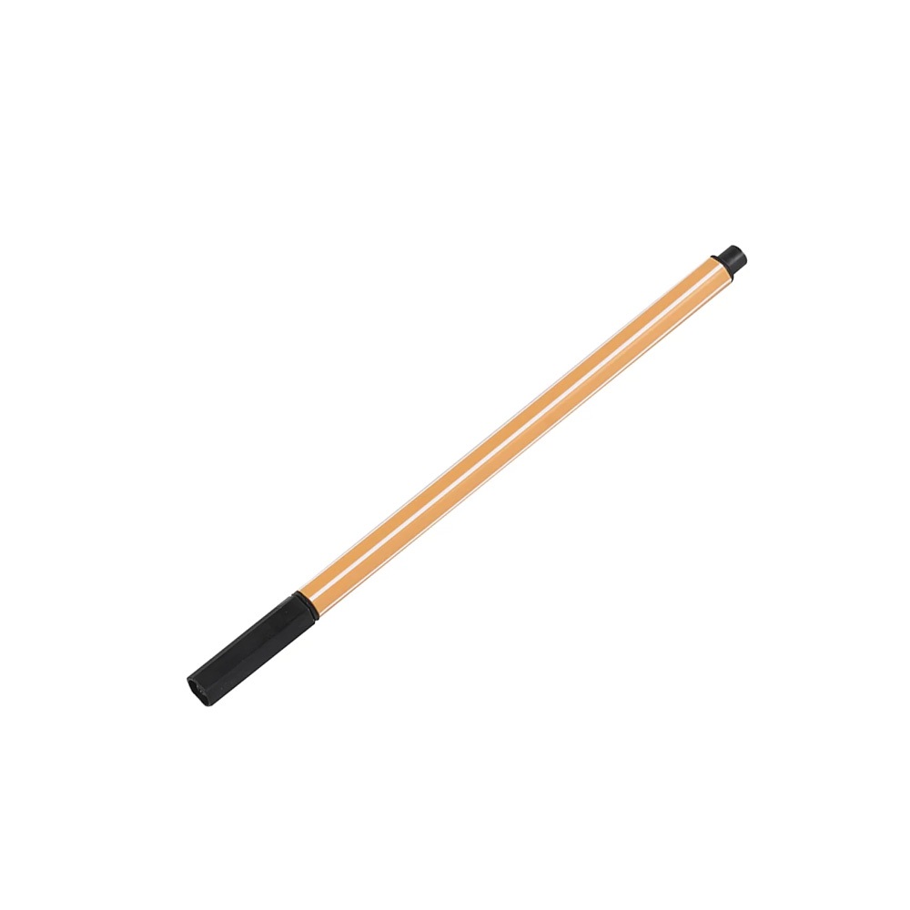 Bluering Rostirón, tűfilc vízbázisú, 0,5mm, hatszögletű test,  fekete (JJ201356)
