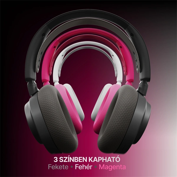 Steelseries Arctis Nova 7 Gen 2 Wireless Bluetooth Gaming Headset Fekete