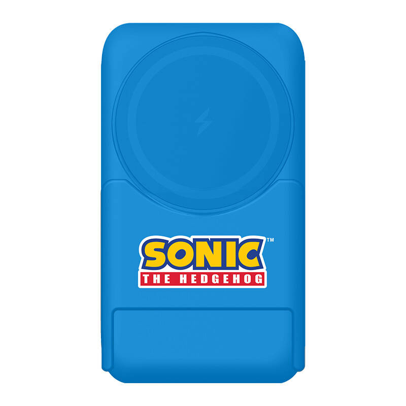 OTL 5000 mAh, USB-C 15W, Sonic The Hedgehoh with stand Magnetic powerbank Kék OTL 5000 mAh, USB-C 15W, Sonic The Hedgehoh with stand Magnetic powerbank Kék