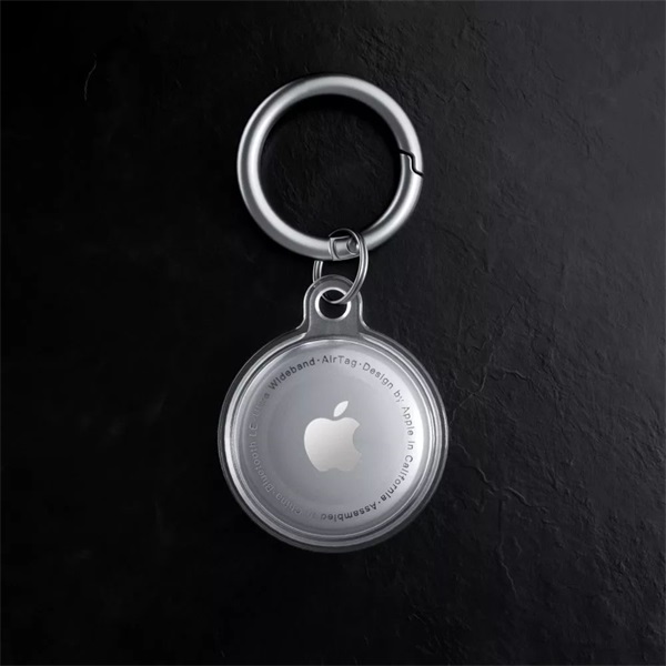 Haffner FN0390 Apple AirTag átlátszó szilikon védőtok