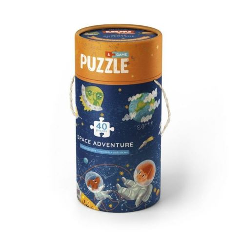 Mon - Űrutazás 40db-os puzzle és társasjáték (MON200112) Mon - Űrutazás 40db-os puzzle és társasjáték (MON200112)