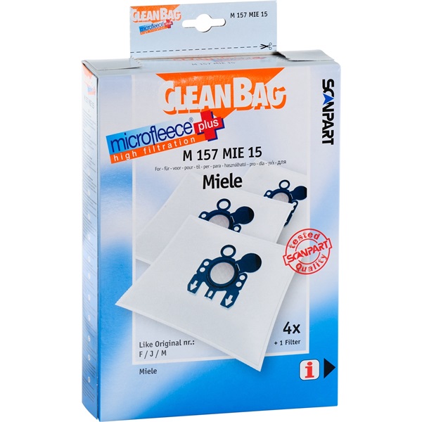 Scanpart 2682226157 porzsák M 157 MIE 15 - Miele S 300-500-700