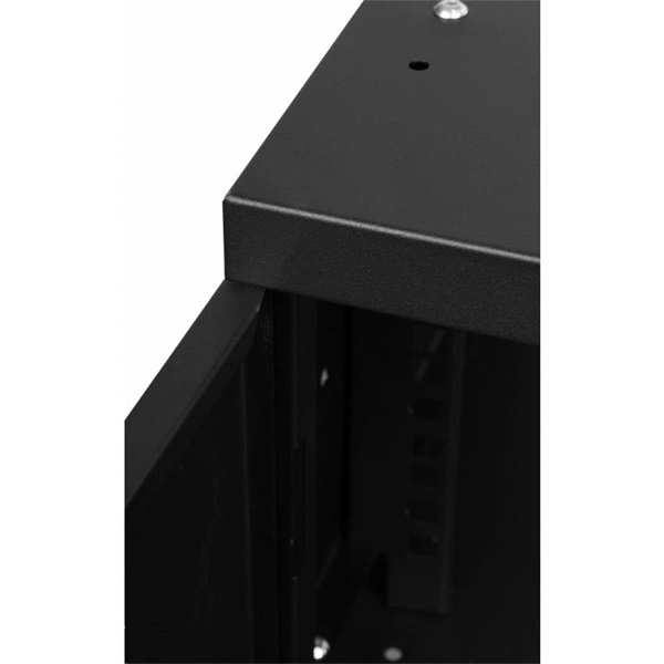 Stalflex 4U fali rack szekrény 19" 350mm fekete (RC19-4U-350MB) Stalflex 4U fali rack szekrény 19" 350mm fekete (RC19-4U-350MB)
