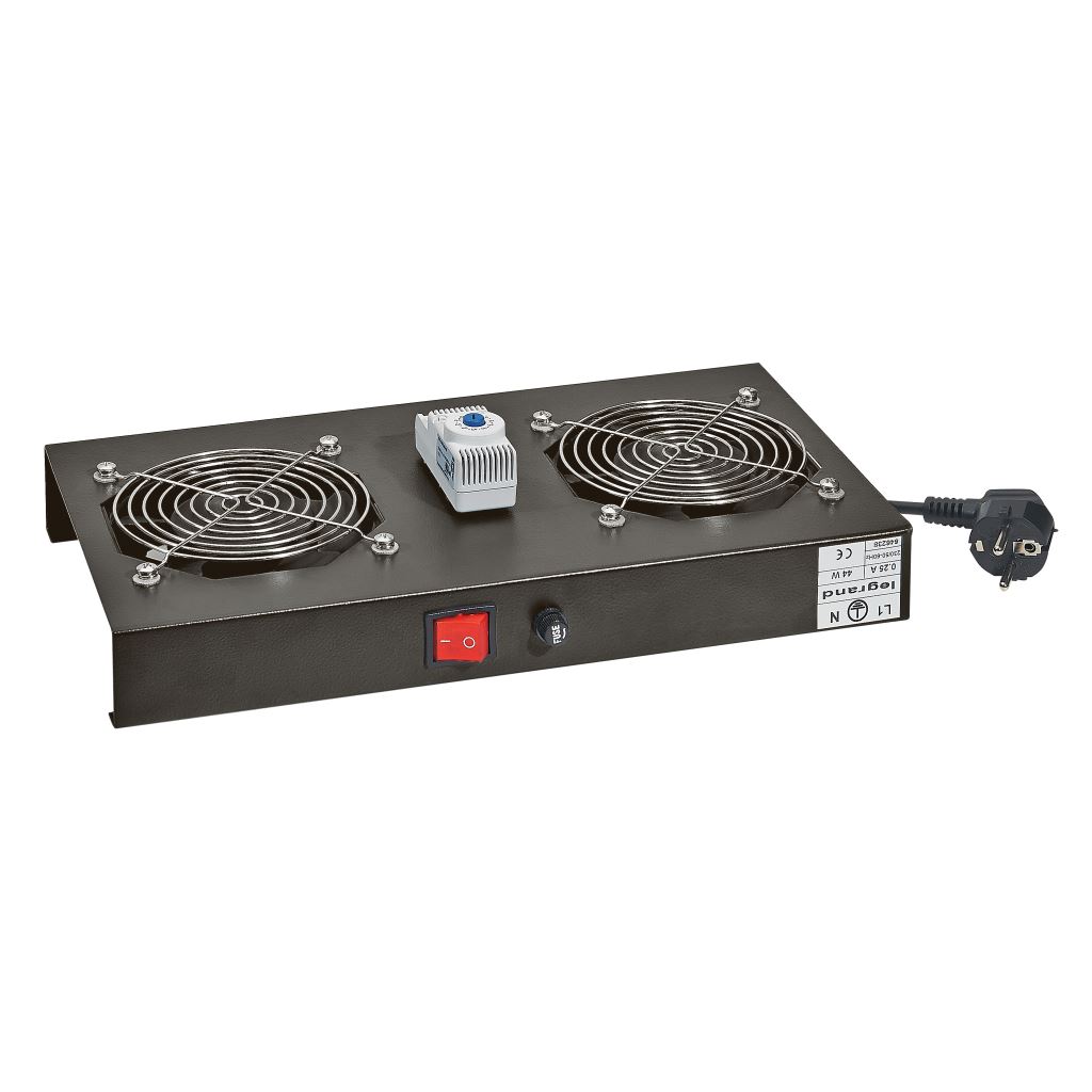 Legrand Linkeo tetőventillátor fali rack szekrényekhez (646238) Legrand Linkeo tetőventillátor fali rack szekrényekhez (646238)