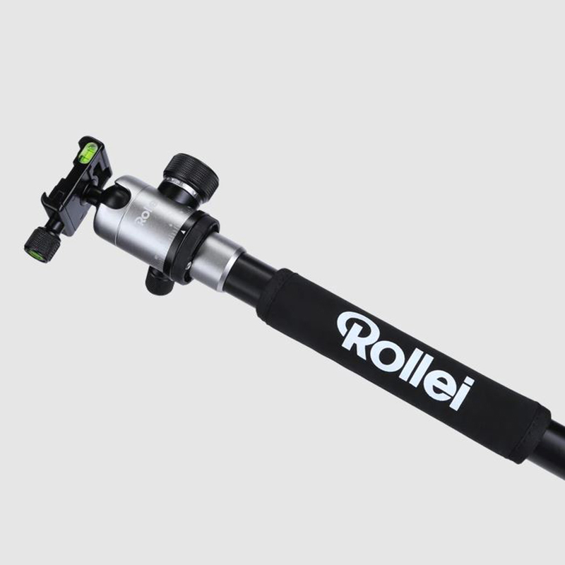 Rollei C5-i állvány + monopod + gömbfej + telefontartó adapter + táska, titánszürke