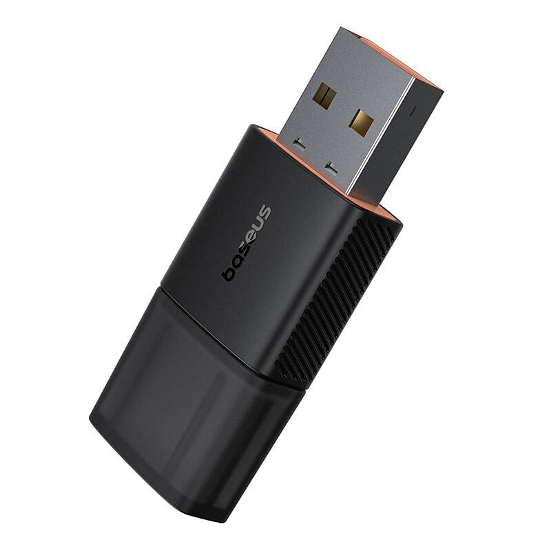 Adapter WiFi Baseus FastJoy 300Mbps (czarny) Adapter WiFi Baseus FastJoy 300Mbps (czarny)