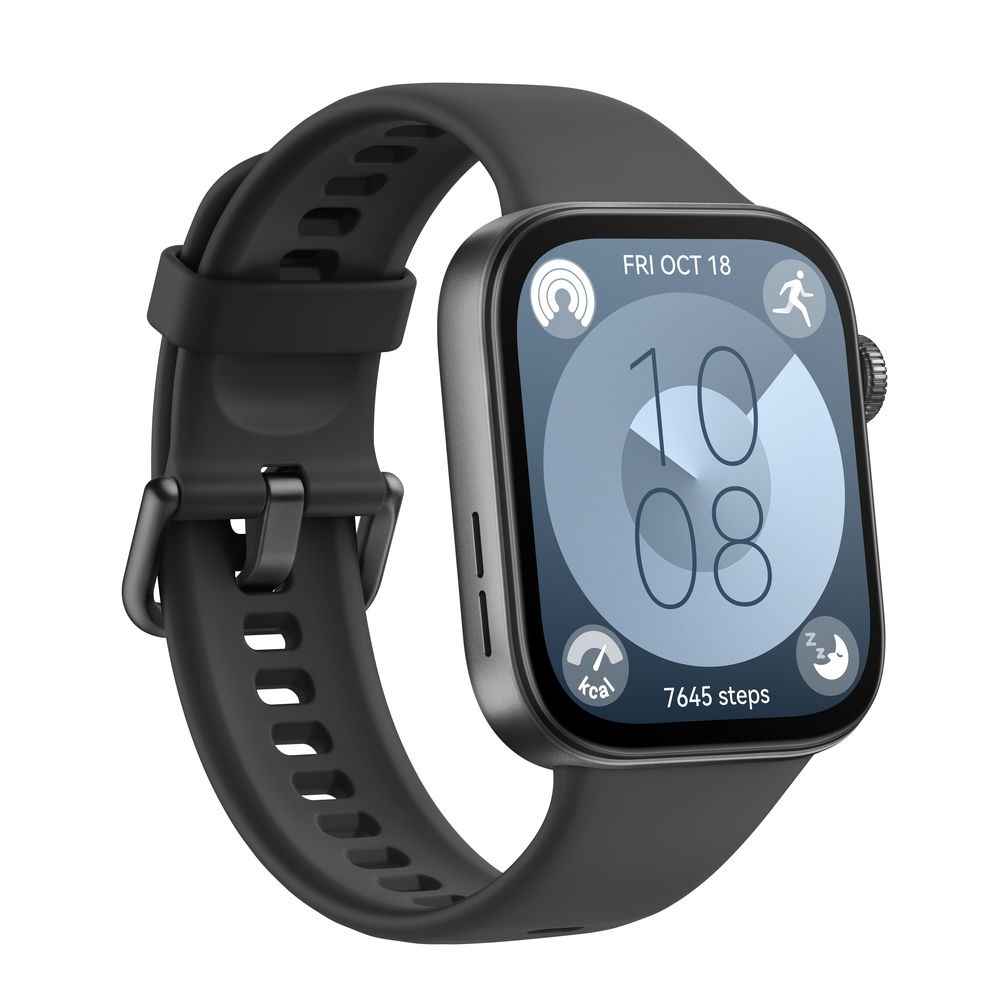 Huawei Watch Fit 3 okosóra Fekete