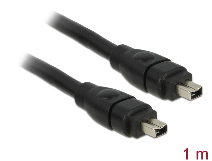 Delock 82570 FireWire (4/4 tűs) összekötő kábel 1m