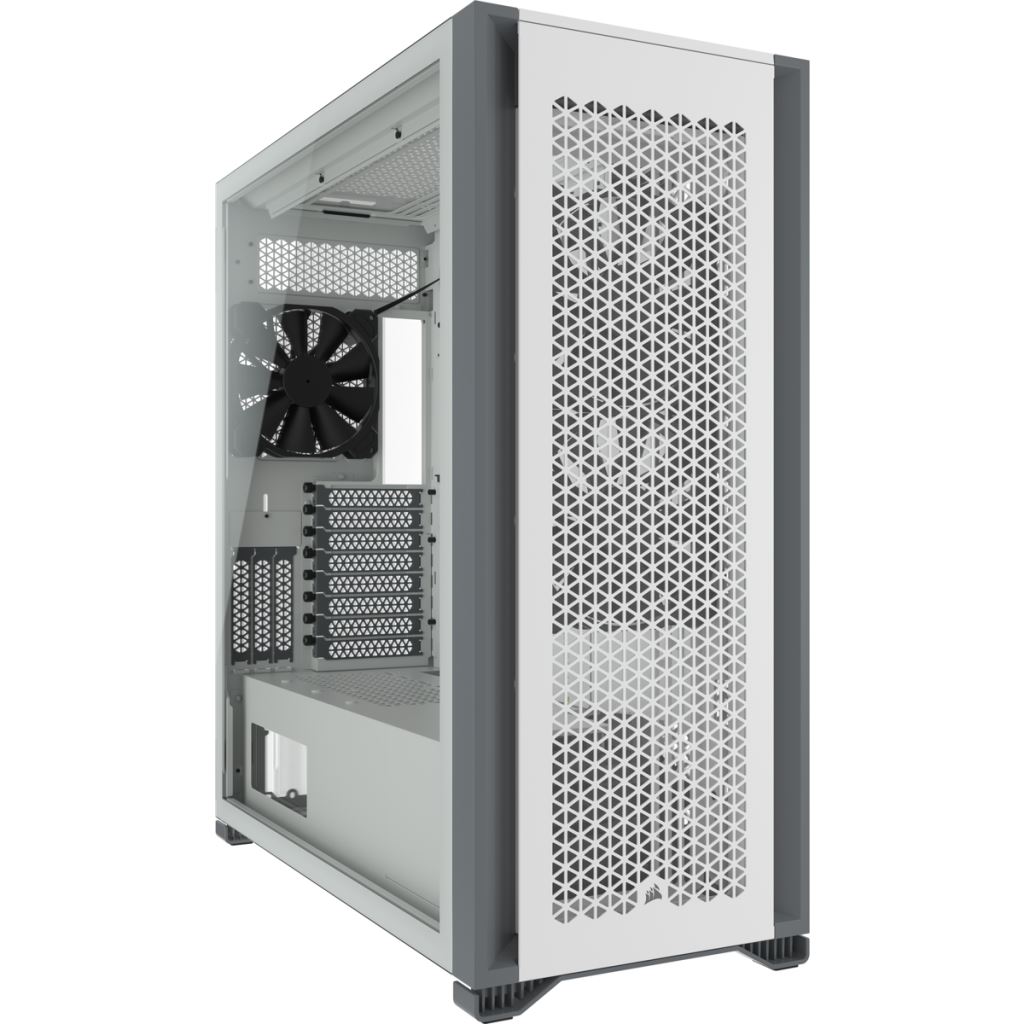 Corsair 7000D AIRFLOW táp nélküli ablakos ház fehér (CC-9011219-WW)