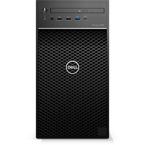 Dell Precision 3650  WORKSTATION i5-11500 16GB 1TB M.2 SSD 460W GOLD WIFI RTX4000 fekete asztali számítógép