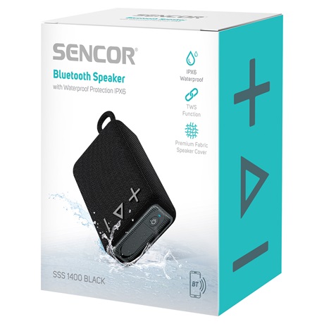 Sencor SSS 1400 BLACK BLUETOOTH HANGSZÓRÓ