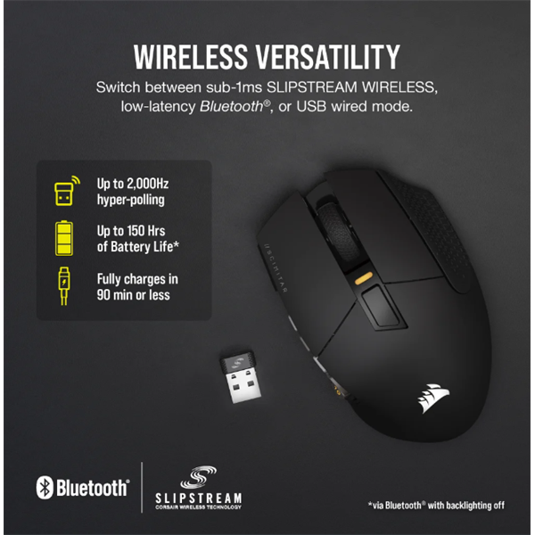 CORSAIR SCIMITAR ELITE   Vezeték Nélküli Egér Gaming