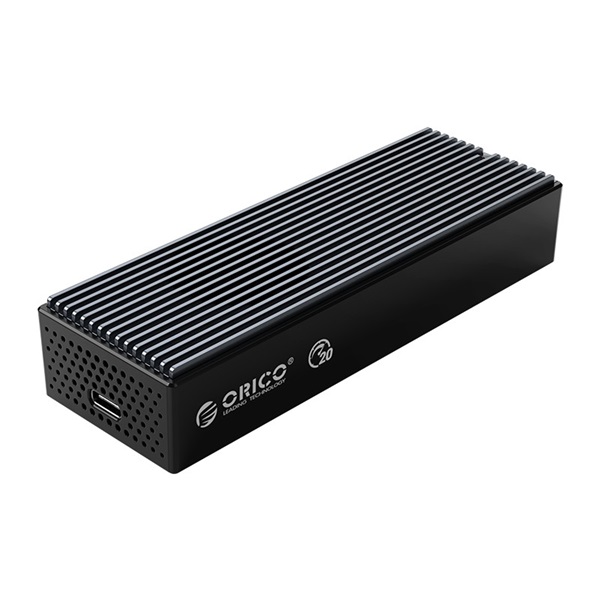 Orico  M2PVC3-G20-BK/49/ USB-C 3.2 Gen2x2 -> M.2 NVMe Külső M.2 ház