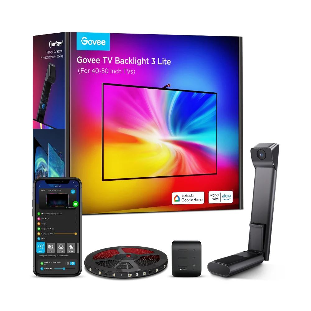 Govee TV Backlight 3 Lite LED háttérvilágítás 40"- 50" (H6097)