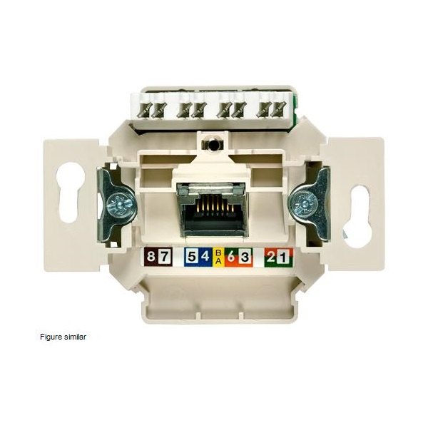 Siemens 5TG2027-1 Delta UAE 1X8pólusú UTP RJ45 CAT6 A informatikai csatlakozóaljzat Siemens 5TG2027-1 Delta UAE 1X8pólusú UTP RJ45 CAT6 A informatikai csatlakozóaljzat